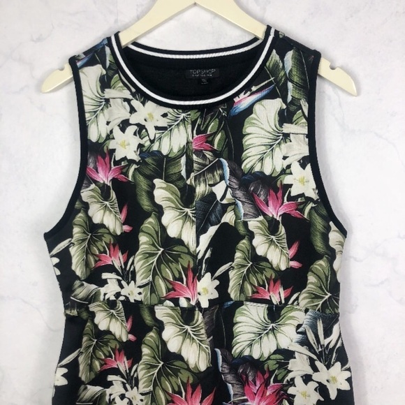 [Topshop] Tropical Floral Dress - Picture 3 of 8
